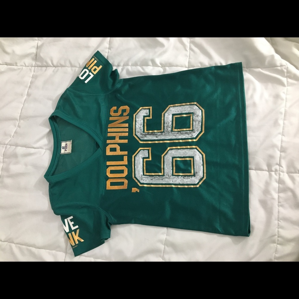 VICTORIA’s SECRET NFL MIAMI DOLPHINS PINK JERSEY